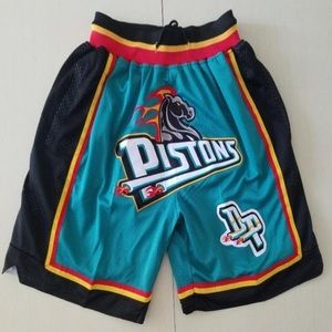 Just Don Retro Detroit Pistons Shorts